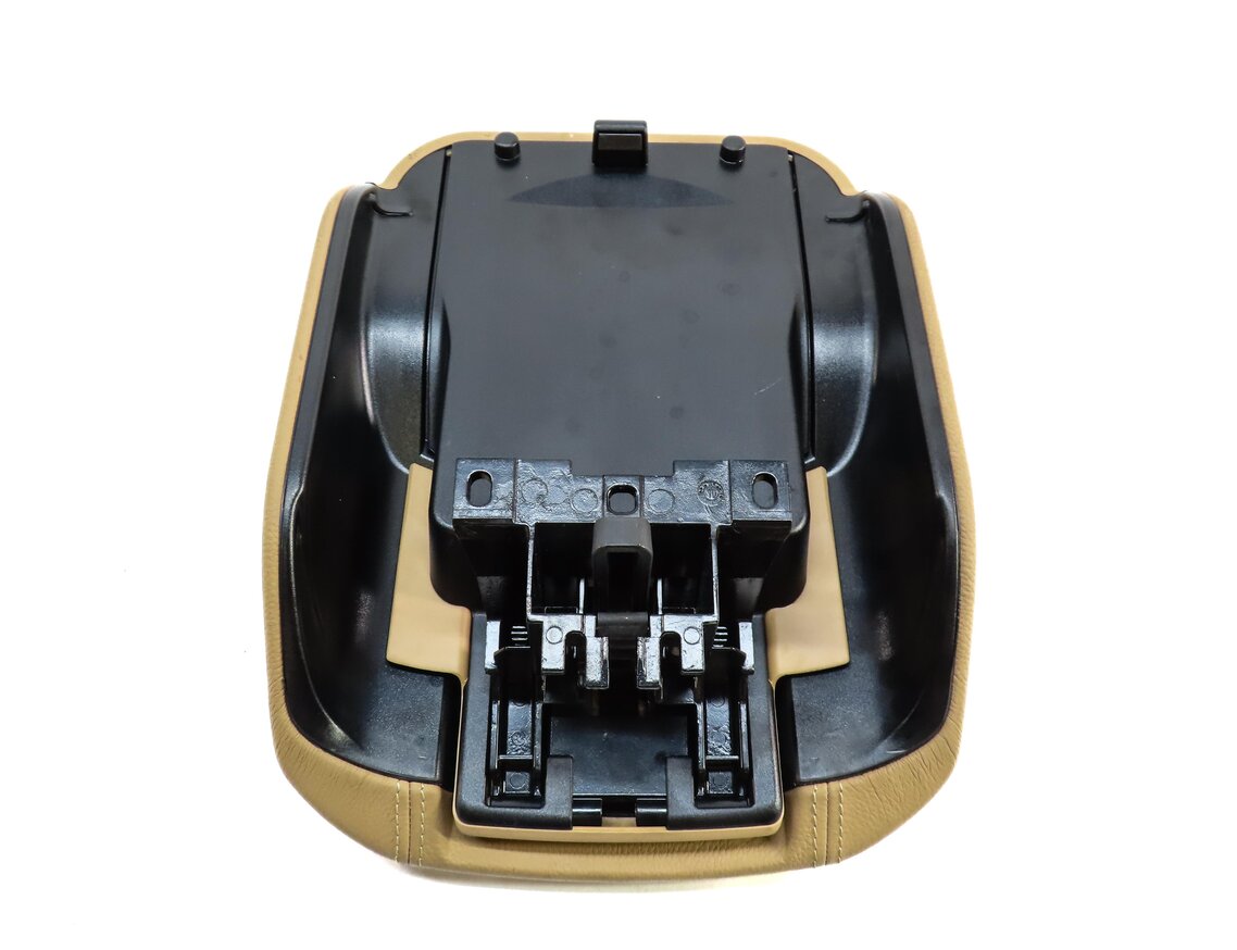 Thumbnail 7: 11-18 PORSCHE CAYENNE (958) FRONT CENTER CONSOLE ARMREST ARM REST LID (BEIGE)
