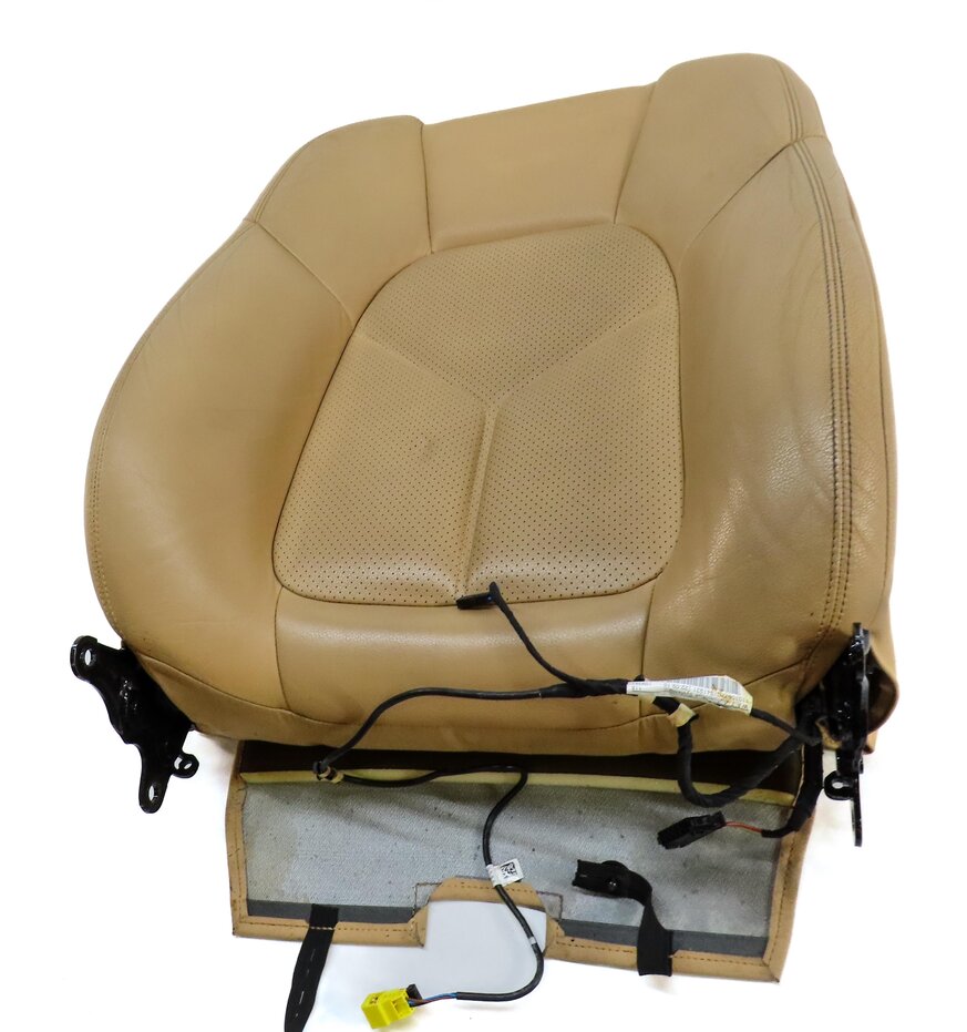 Thumbnail 4: 2011 PORSCHE CAYENNE (958) LEFT DRIVER UPPER TOP HEATED SEAT CUSHION (BEIGE)