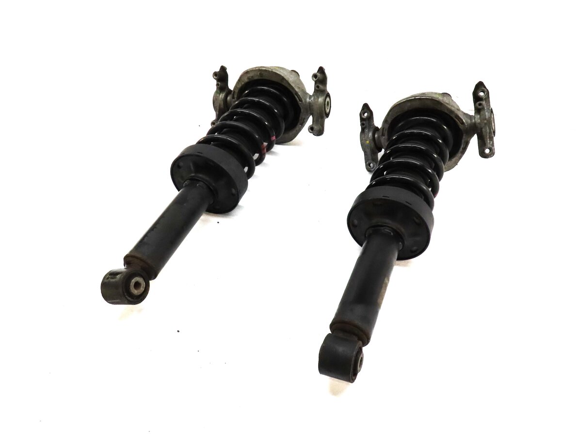 2011-2018 PORSCHE CAYENNE (958) REAR LEFT & RIGHT SUSPENSION SHOCK STRUT SET-2