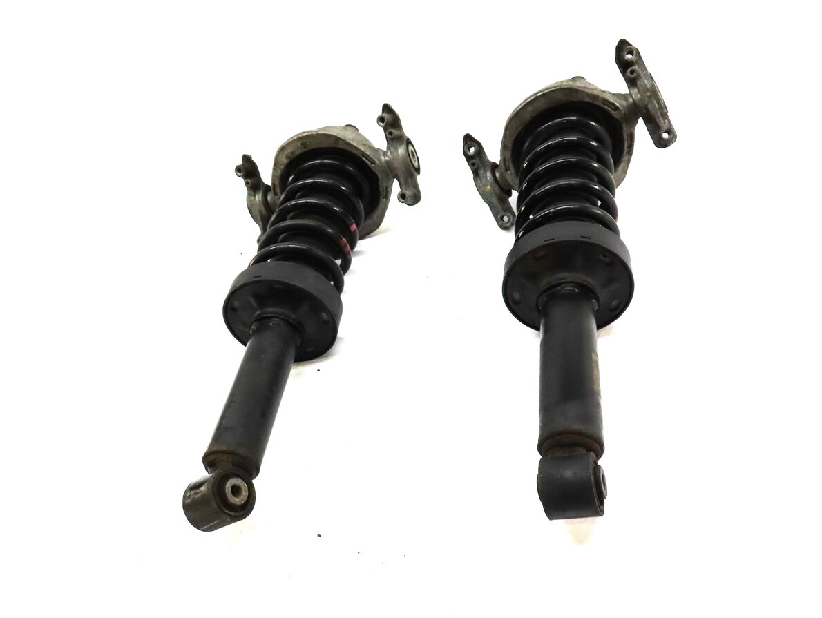 Thumbnail 2: 2011-2018 PORSCHE CAYENNE (958) REAR LEFT & RIGHT SUSPENSION SHOCK STRUT SET-2