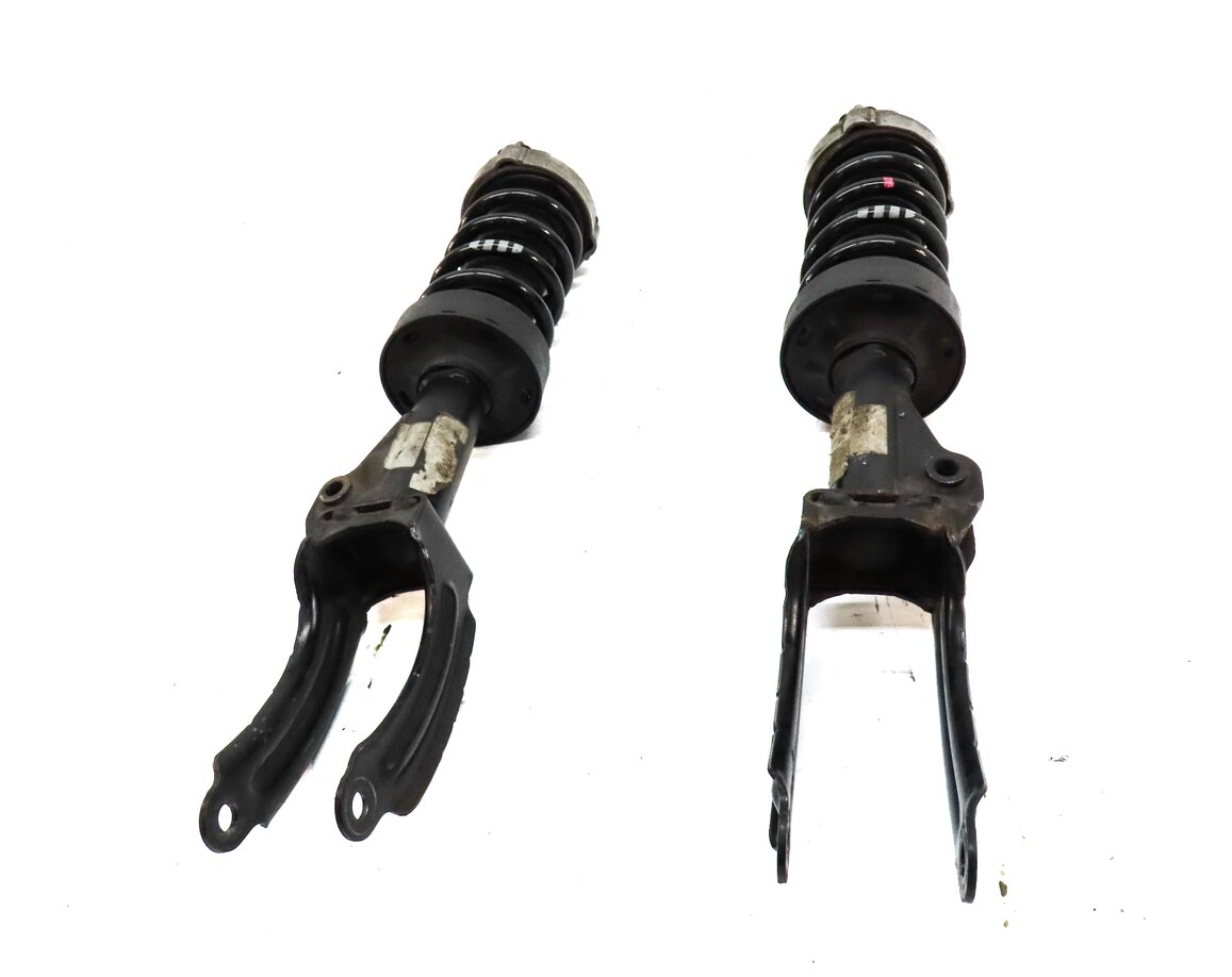 Thumbnail 2: 2011-2018 PORSCHE CAYENNE (958) FRONT LEFT & RIGHT SUSPENSION SHOCK STRUT SET-2