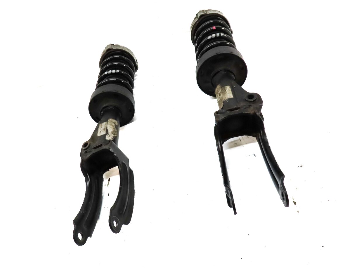 Thumbnail 3: 2011-2018 PORSCHE CAYENNE (958) FRONT LEFT & RIGHT SUSPENSION SHOCK STRUT SET-2