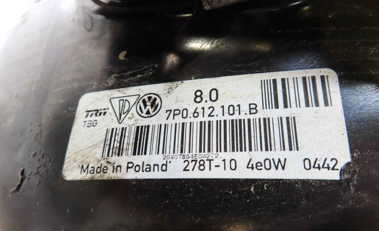 Thumbnail 7: 2011-2018 PORSCHE CAYENNE (958) POWER BRAKE BOOSTER MASTER CYLINDER & RESERVOIR