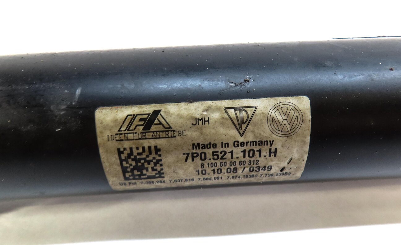 Thumbnail 5: 2011-2018 PORSCHE CAYENNE (958) FRONT DRIVELINE DRIVESHAFT DRIVE LINE SHAFT