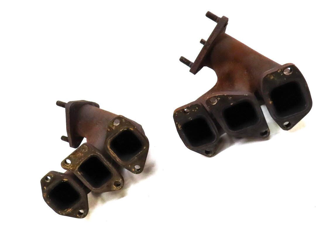 Thumbnail 3: 2011-2018 PORSCHE CAYENNE (958) 3.6L ENGINE LEFT & RIGHT EXHAUST MANIFOLD SET