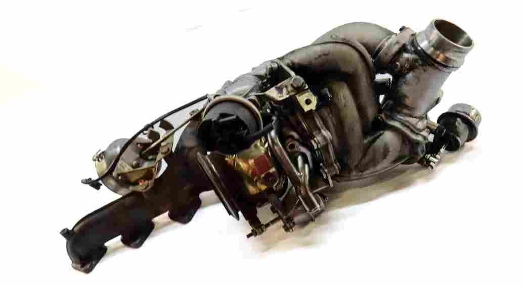 Thumbnail 3: 2009-2013 BMW X5 (E70) 3.0L M57Y DIESEL ENGINE - UPPER & LOWER TURBOCHARGER
