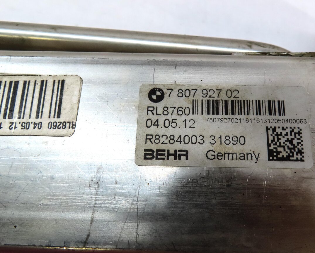 Thumbnail 7: 2012 BMW X5 E70 3.0L TURBO DIESEL M57Y ENGINE EXHAUST PARTICULATE FILTER COOLER