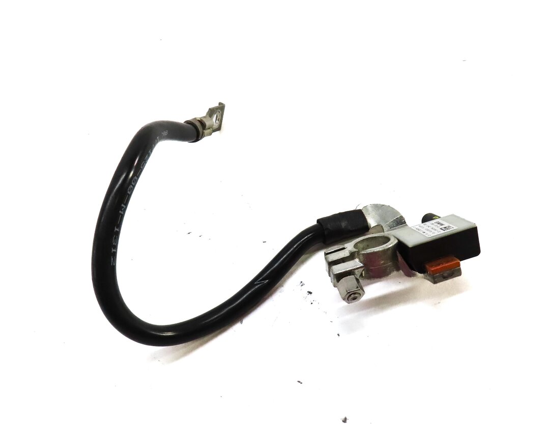Thumbnail 3: 2012 BMW X5 E70 NEGATIVE BATTERY CABLE w/ INTELLIGENT BATTERY SYSTEM IBS MODULE
