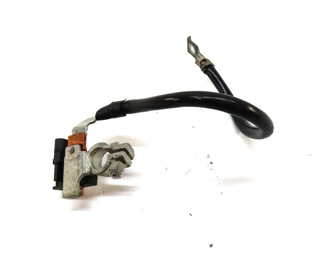 Thumbnail 4: 2012 BMW X5 E70 NEGATIVE BATTERY CABLE w/ INTELLIGENT BATTERY SYSTEM IBS MODULE