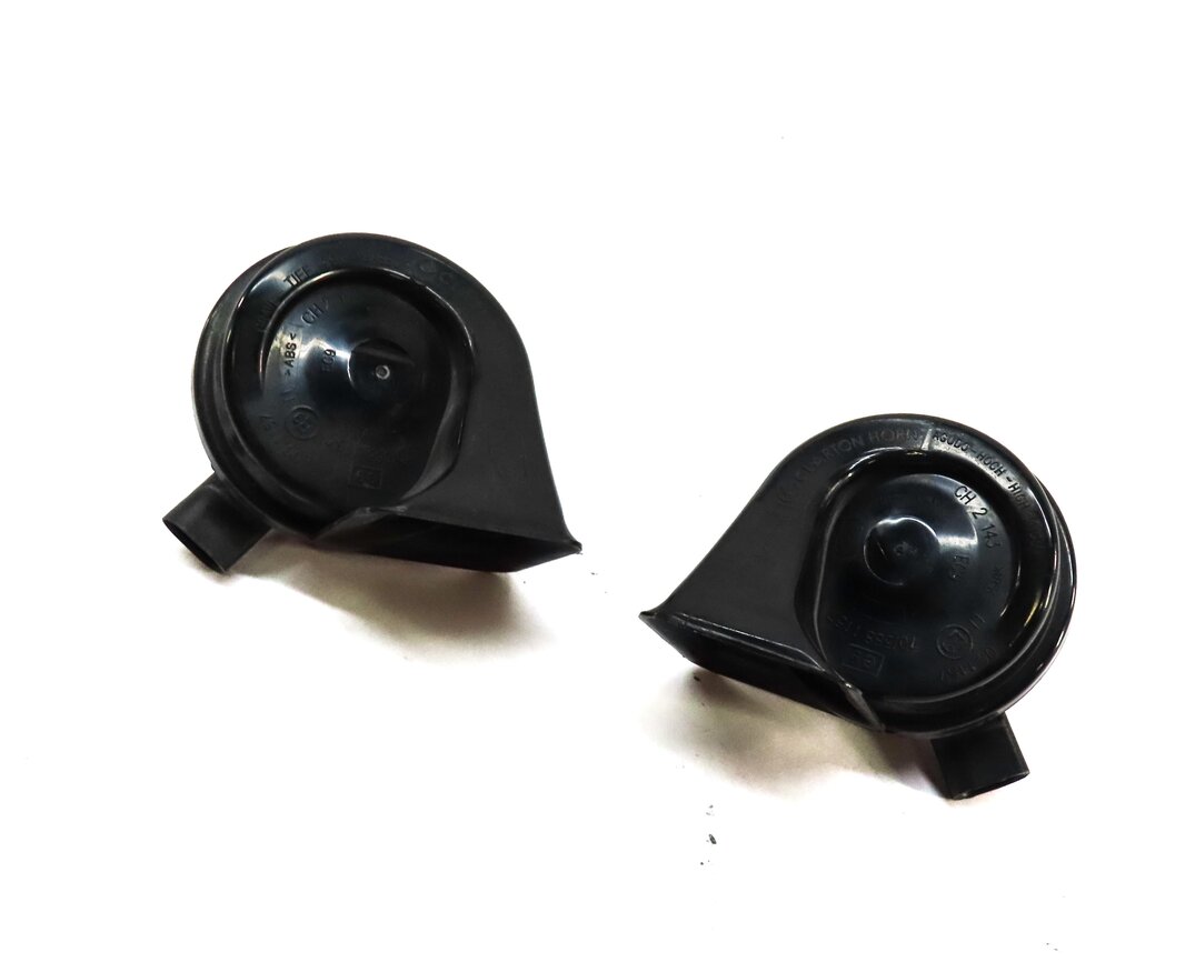 2010-2014 BMW X5 X6 (E70 E71) HIGH & LOW TONE SAFETY HORN SET-2