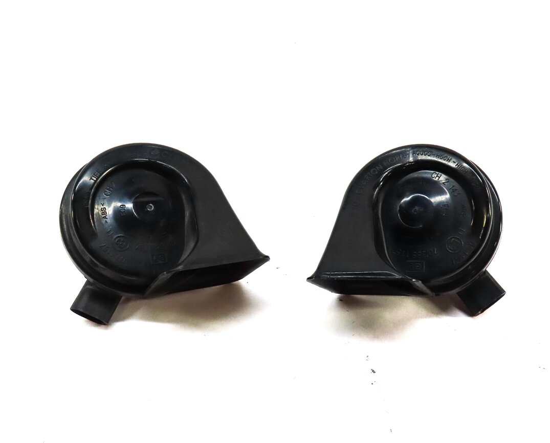Thumbnail 2: 2010-2014 BMW X5 X6 (E70 E71) HIGH & LOW TONE SAFETY HORN SET-2