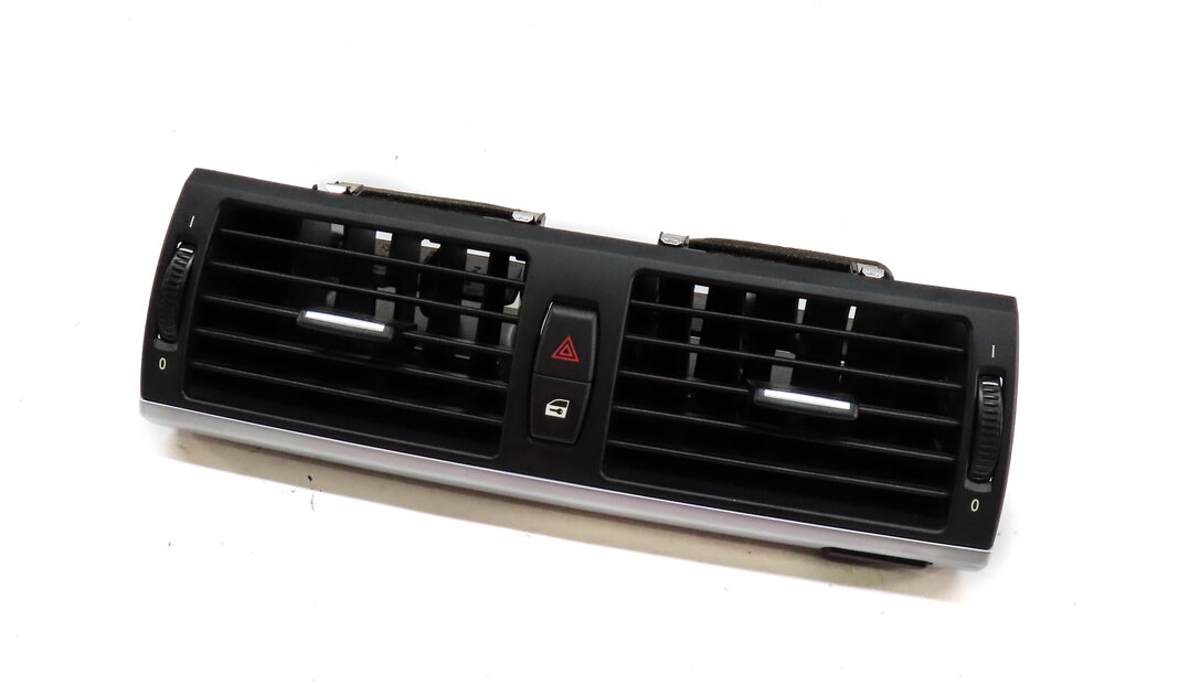 2012 BMW X5 (E70) FRONT CENTER DASH A/C HEATER AIR VENT w/ LOCK UNLOCK SWITCH