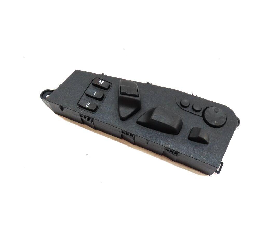 2012 BMW X5 (E70) FRONT RIGHT PASSENGER SEAT MEMORY ADJUST SWITCH (BLACK)