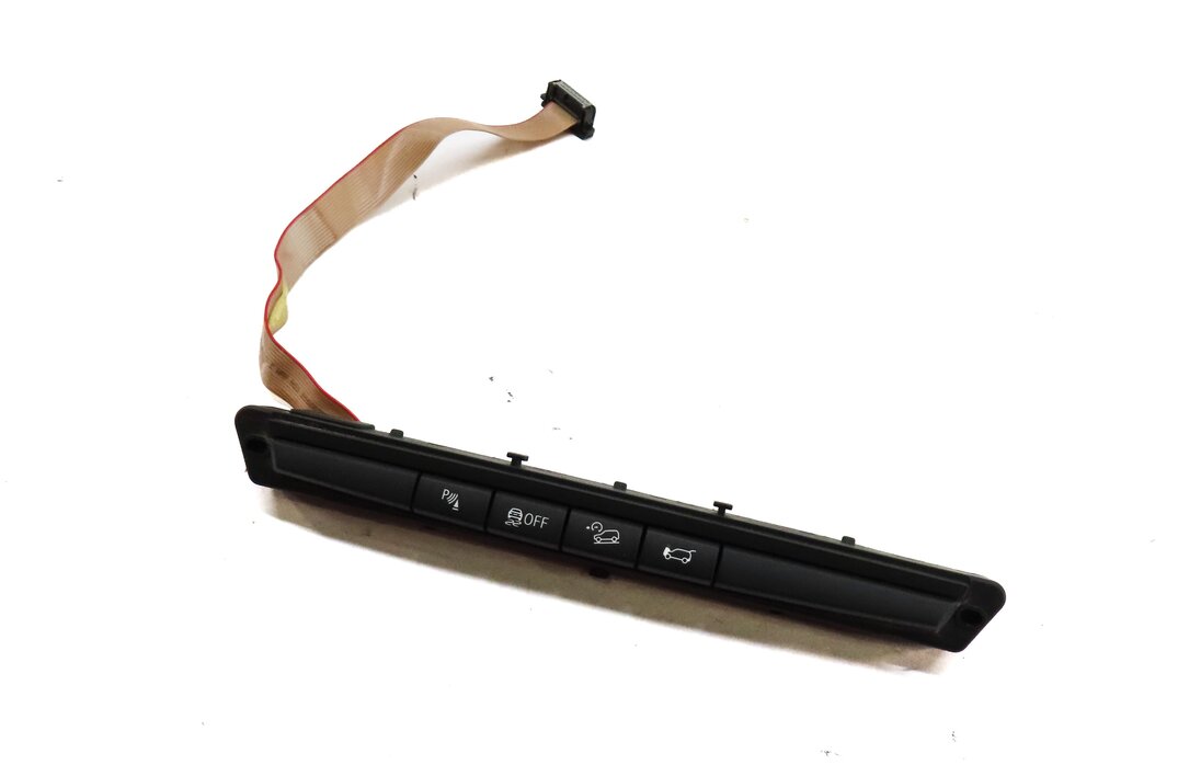 2012 BMW X5 E70 PDC HILL DESENT TRUNK OPEN TRACTION CONTROL SWITCH BUTTON PANEL