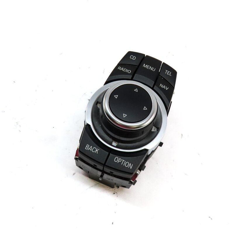Thumbnail 1: 2012 BMW X5 (E70) RADIO STEREO MEDIA GPS NAVIGATION iDRIVE CONTROL KNOB & SWITCH