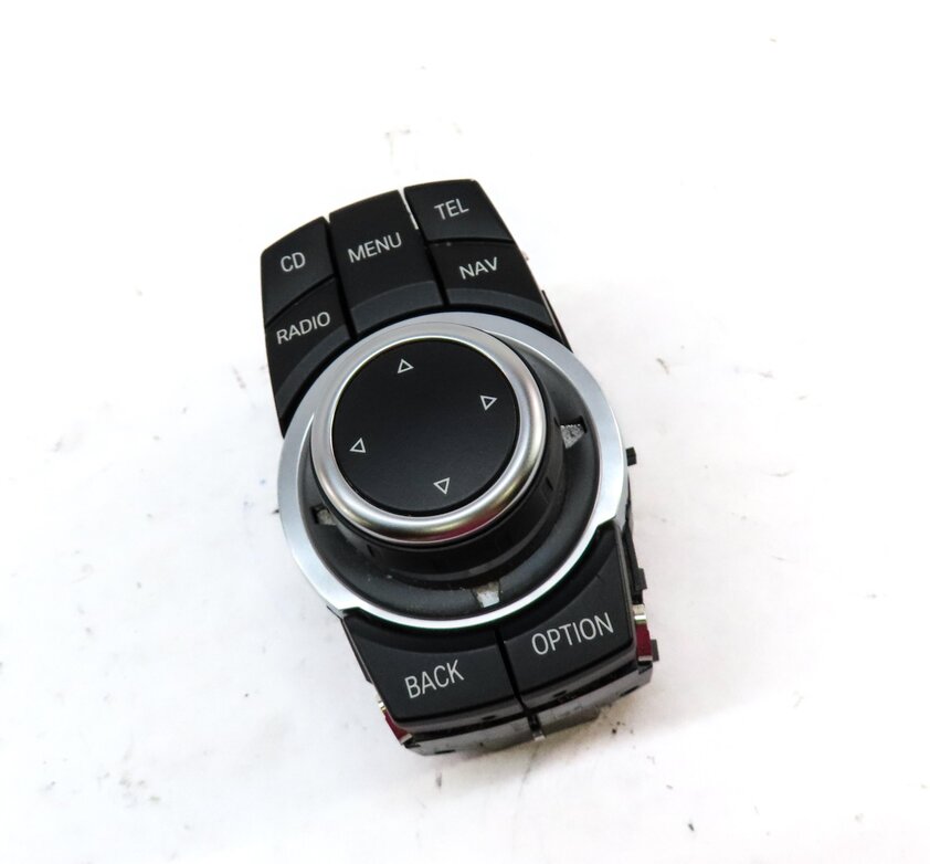 Thumbnail 4: 2012 BMW X5 (E70) RADIO STEREO MEDIA GPS NAVIGATION iDRIVE CONTROL KNOB & SWITCH