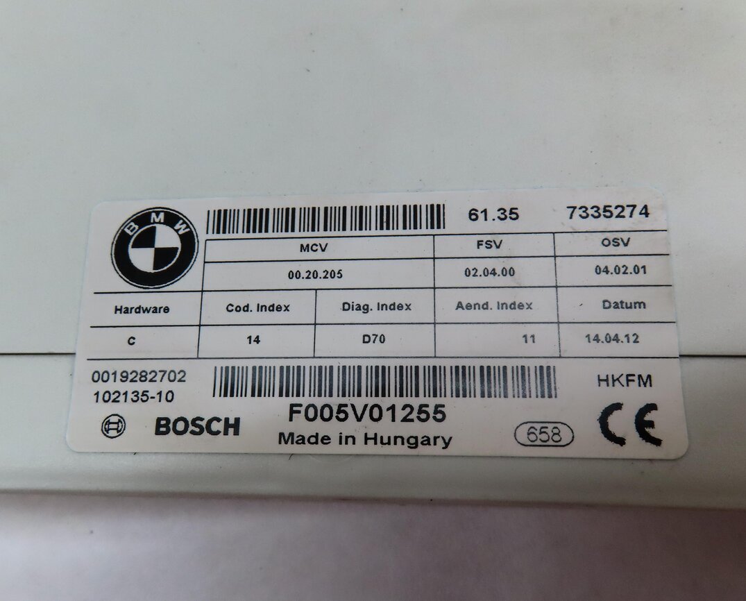Thumbnail 4: 2012 BMW X5 (E70) REAR HATCH TRUNK TAILGATE LIFT OPEN CLOSE CONTROL MODULE
