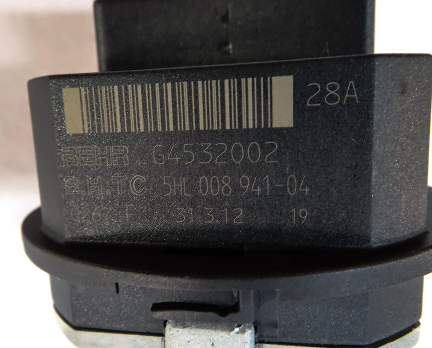 Thumbnail 5: 2012 BMW X5 (E70) REAR HVAC A/C HEATER BLOWER MOTOR RESISTOR G4532002