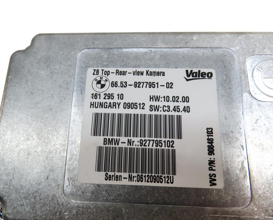 Thumbnail 4: 2012 BMW X5 (E70) TOP REARVIEW & SIDE VIEW CAMERA CONTROL MODULE 66539277951