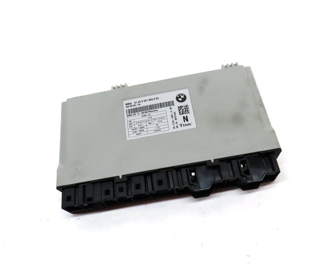 Thumbnail 3: 2011-2014 BMW X5 X5M X6 X6M (E70 E71) FRONT COMFORT SEAT CONTROL MODULE