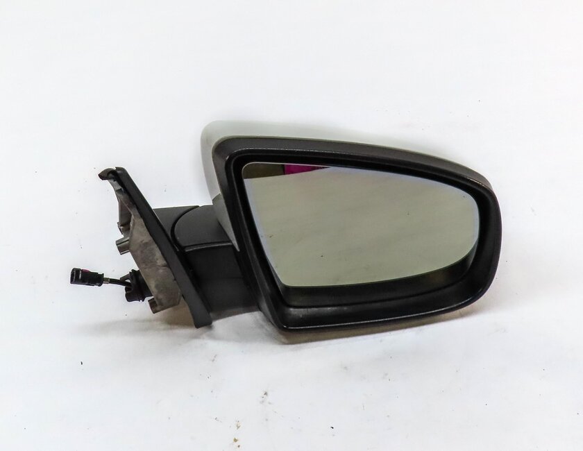 Thumbnail 3: 2010-2013 BMW X5 (E70) RIGHT P-FOLD AUTODIM CAMERA HEATED DOOR MIRROR (WHITE)