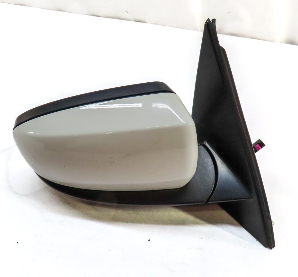 Thumbnail 5: 2010-2013 BMW X5 (E70) RIGHT P-FOLD AUTODIM CAMERA HEATED DOOR MIRROR (WHITE)