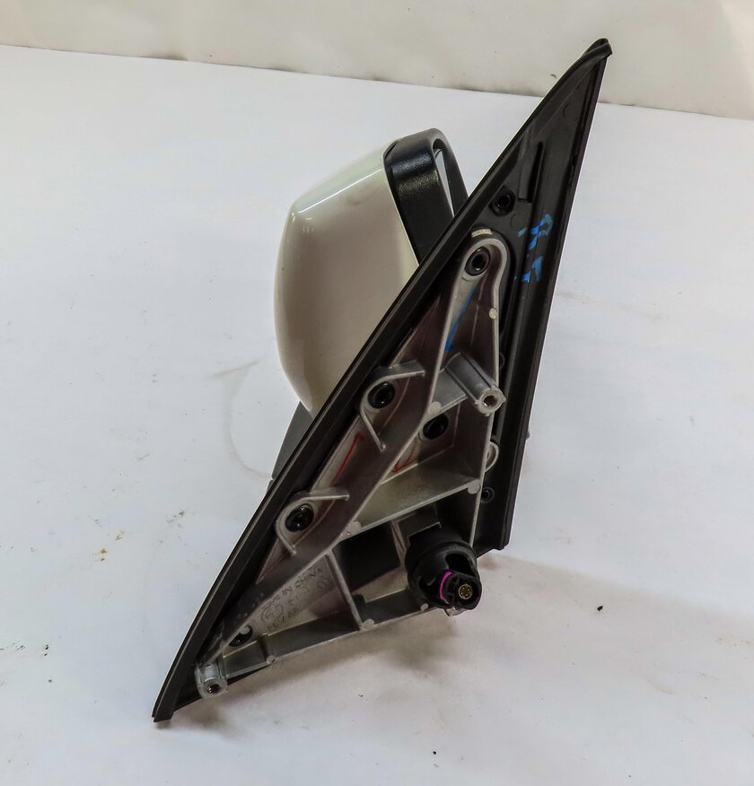 Thumbnail 6: 2010-2013 BMW X5 (E70) RIGHT P-FOLD AUTODIM CAMERA HEATED DOOR MIRROR (WHITE)