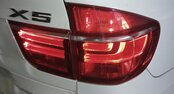 Thumbnail 2: 2011-2013 BMW X5 X5M (E70) RIGHT PASSENGER REAR OUTER TAILLIGHT BRAKE LIGHT LAMP