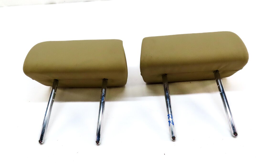 Thumbnail 2: 2010-2013 BMW X5 (E70) REAR LEFT & RIGHT 2ND ROW SEAT HEADREST SET 2 (BEIGE)
