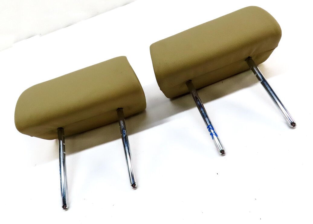 Thumbnail 3: 2010-2013 BMW X5 (E70) REAR LEFT & RIGHT 2ND ROW SEAT HEADREST SET 2 (BEIGE)