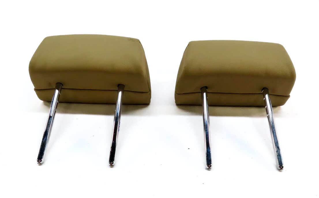 Thumbnail 6: 2010-2013 BMW X5 (E70) REAR LEFT & RIGHT 2ND ROW SEAT HEADREST SET 2 (BEIGE)