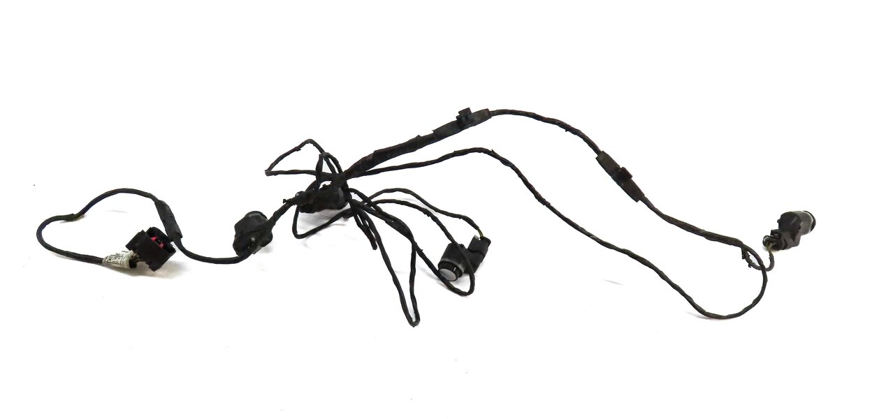 Thumbnail 2: 2012 BMW X5 (E70) REAR PARK ASSIST PDC SENSOR SET4 (WHITE & BLACK) w/ HARNESS