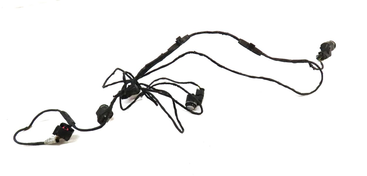 Thumbnail 3: 2012 BMW X5 (E70) REAR PARK ASSIST PDC SENSOR SET4 (WHITE & BLACK) w/ HARNESS