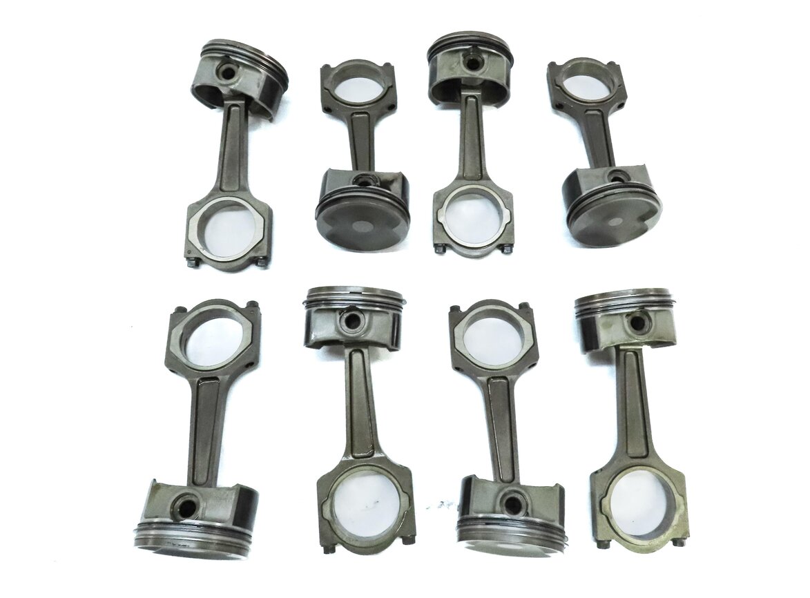 Thumbnail 4: 2006-2009 RANGE ROVER SPORT (L320 L322) 4.2L V8 SUPERCHARGED ENGINE PISTON SET-8