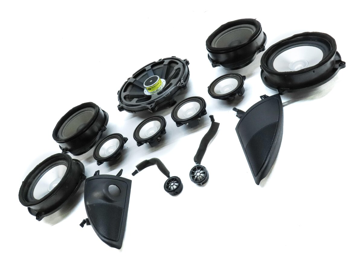 Thumbnail 14: 2006 RANGE ROVER SPORT (L320) LOGIC 7 AUDIO SUB SUBWOOFER TWEETER SPEAKER SET