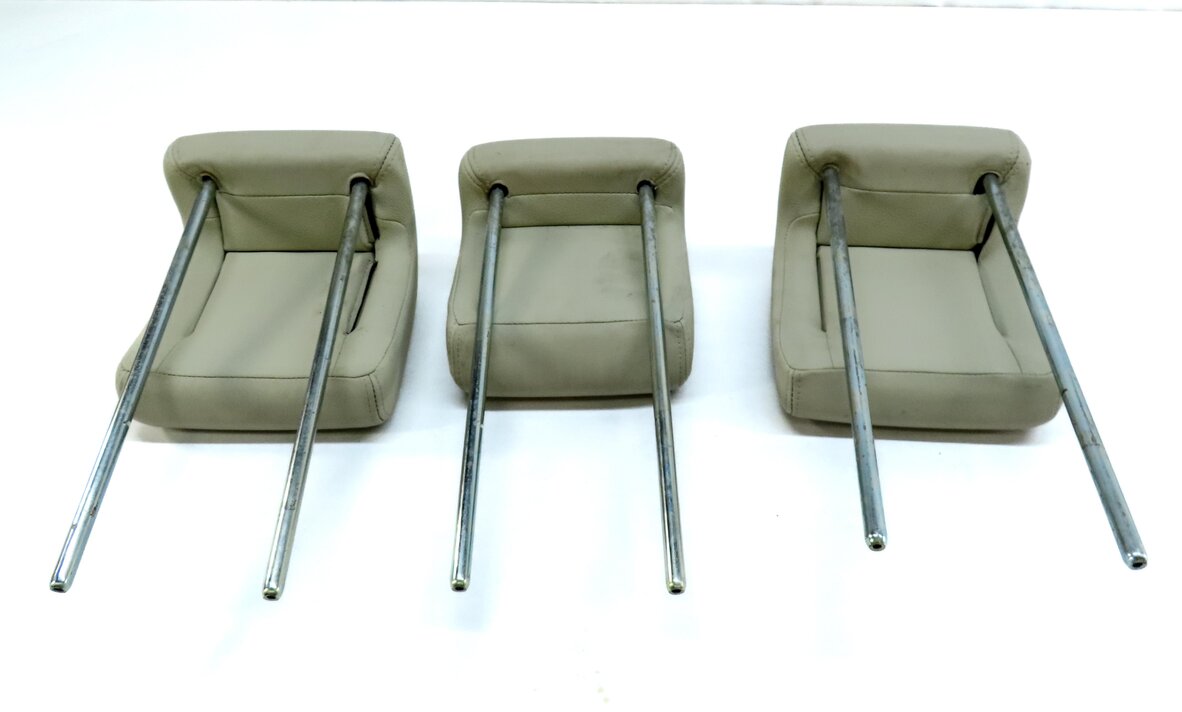 Thumbnail 6: 2006 RANGE ROVER SPORT (L320) REAR LEFT CENTER RIGHT HEADREST SET-3 (IVORY)