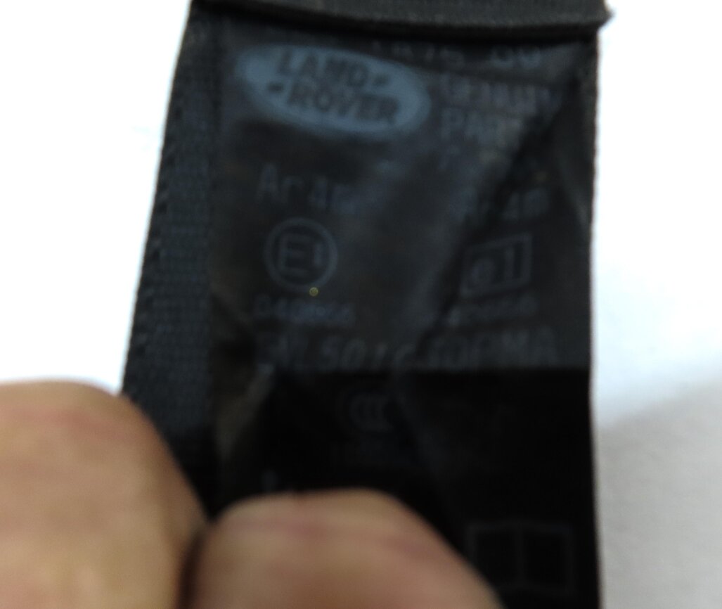 Thumbnail 12: 2006 RANGE ROVER SPORT (L320) REAR LEFT SEAT SEATBELT RETRACTOR (BLACK)