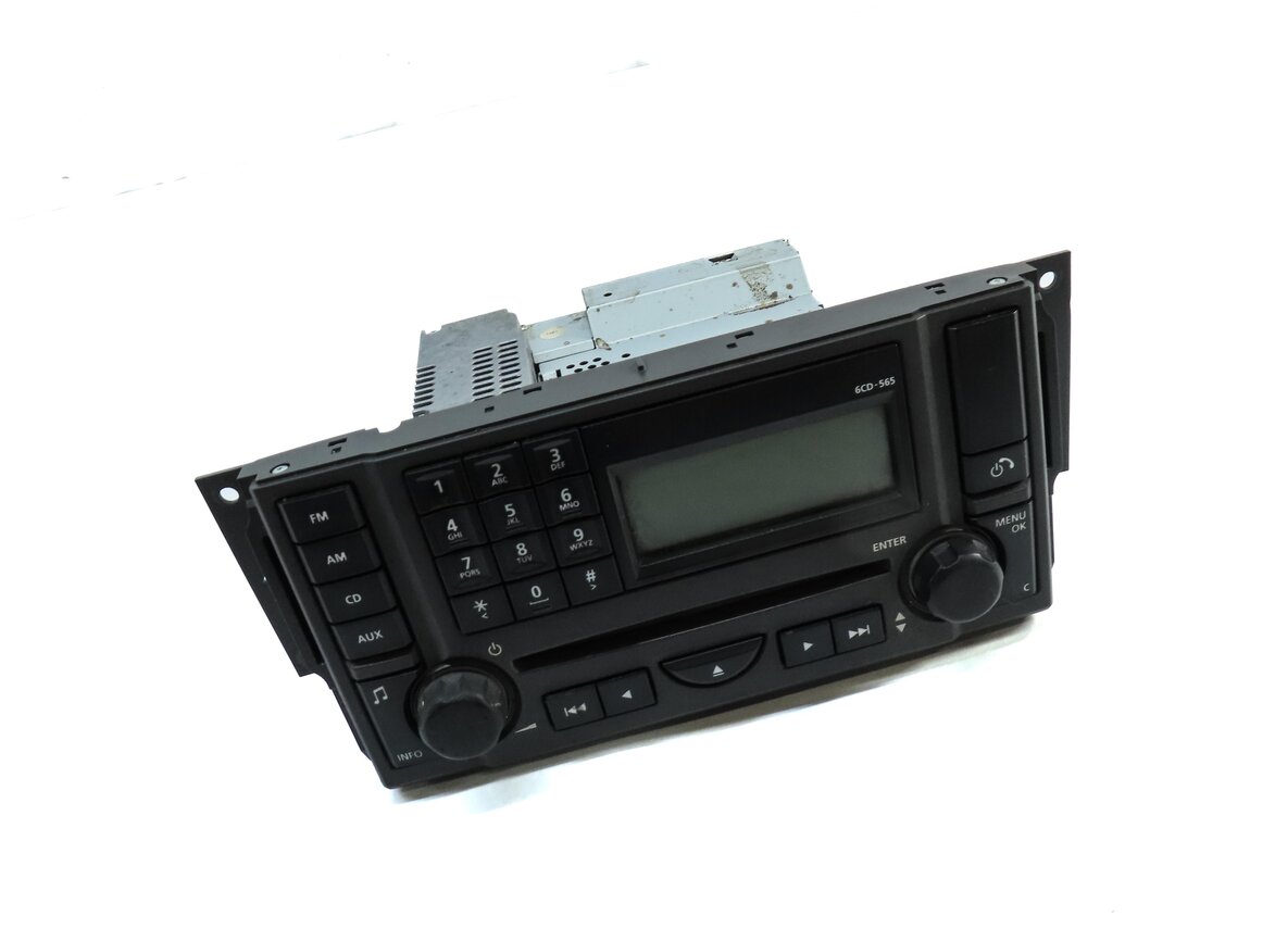 Thumbnail 3: 2006-2008 RANGE ROVER SPORT (L320) AM/FM RADIO STEREO RECEIVER 6-DISC CD PLAYER