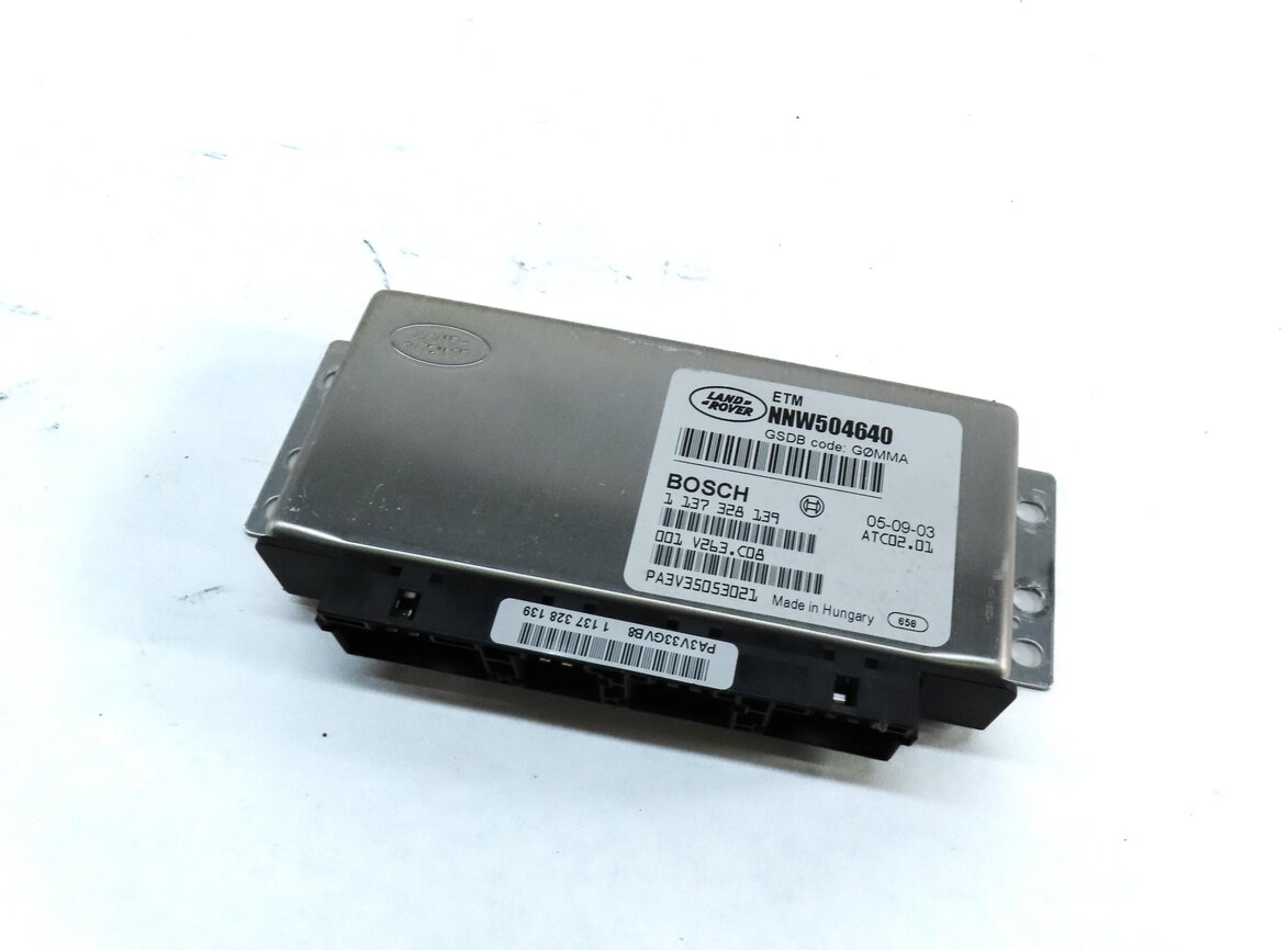 2006 RANGE ROVER SPORT (L320) REAR LOCKING DIFFERENTIAL CONTROL MODULE