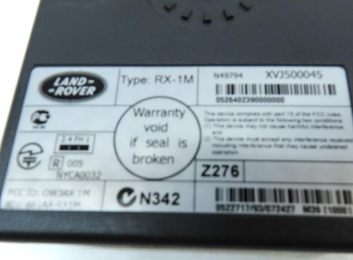Thumbnail 5: 2006 RANGE ROVER SPORT (L320) BLUETOOTH TELEMATICS PHONE COMMUNICATION MODULE