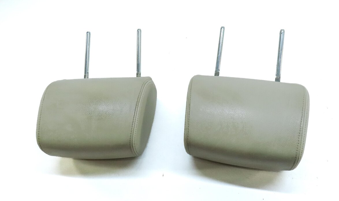 Thumbnail 4: 2006 RANGE ROVER SPORT (L320) FRONT LEFT & RIGHT SEAT HEADREST SET-2 (IVORY)