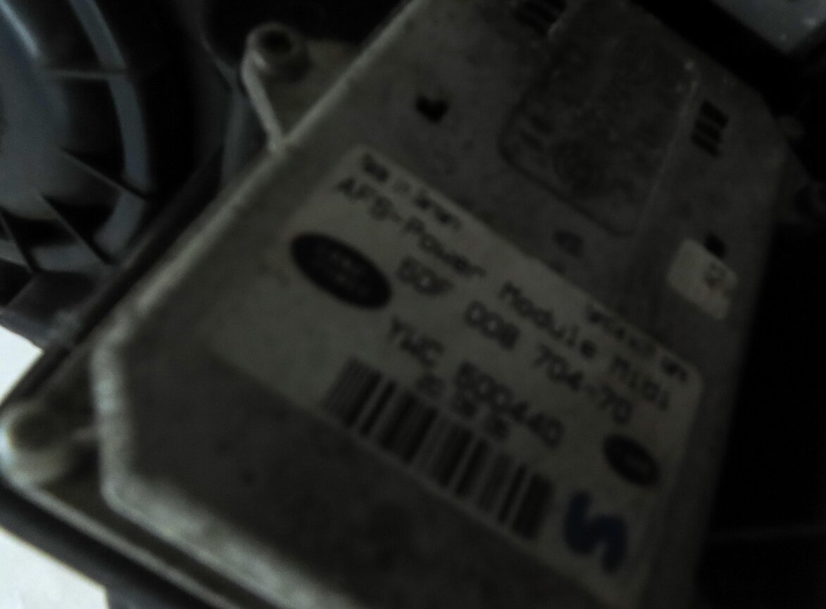 Thumbnail 8: 2006-2009 RANGE ROVER SPORT (L320) LEFT XENON HID ADAPTIVE HEADLIGHT LIGHT LAMP