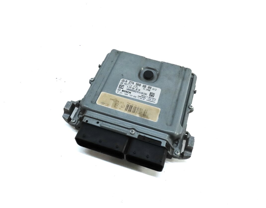 15-16 MERCEDES C300 C350E (W205) 2.0LM274 TURBO ENGINE CONTROL MODULE COMPUTER