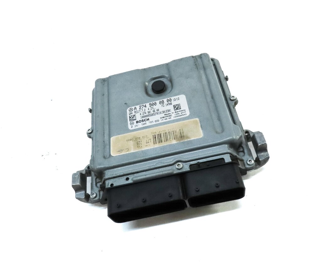 Thumbnail 3: 15-16 MERCEDES C300 C350E (W205) 2.0LM274 TURBO ENGINE CONTROL MODULE COMPUTER