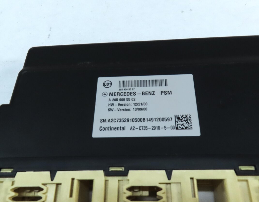 Thumbnail 5: 2015 MERCEDES C300 (W205) FRONT RIGHT PASSENGER SEAT CONTROL MODULE
