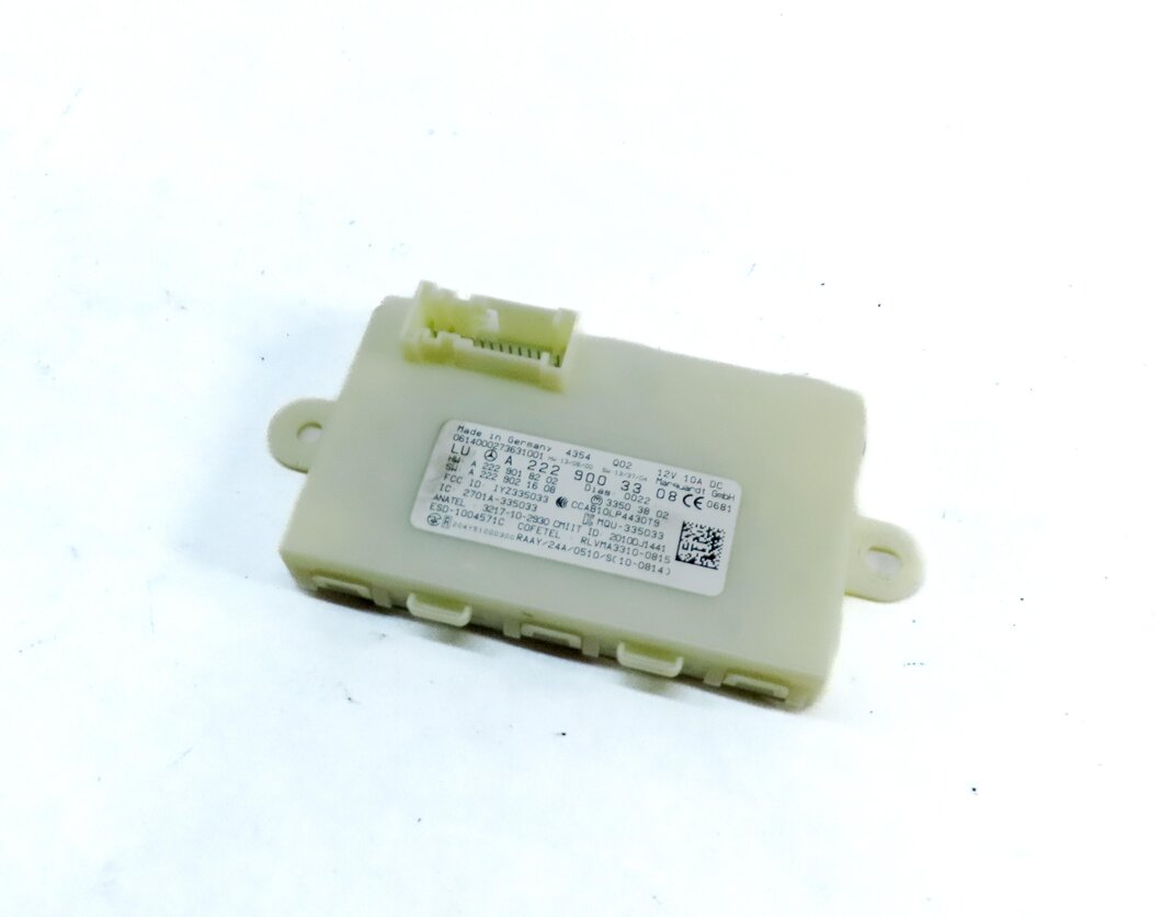 Thumbnail 1: 2015-2019 MERCEDES C300 C400 GLC300 S400 S550 (W205 W222 X253) KEYLESS GO MODULE
