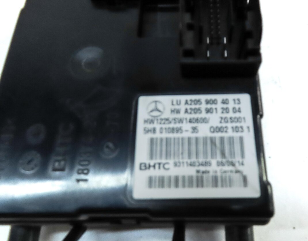 Thumbnail 4: 15-19 MERCEDES C300 C350 C400 C450 GLC300 (W205 W253) TEMPERATURE CONTROL MODULE
