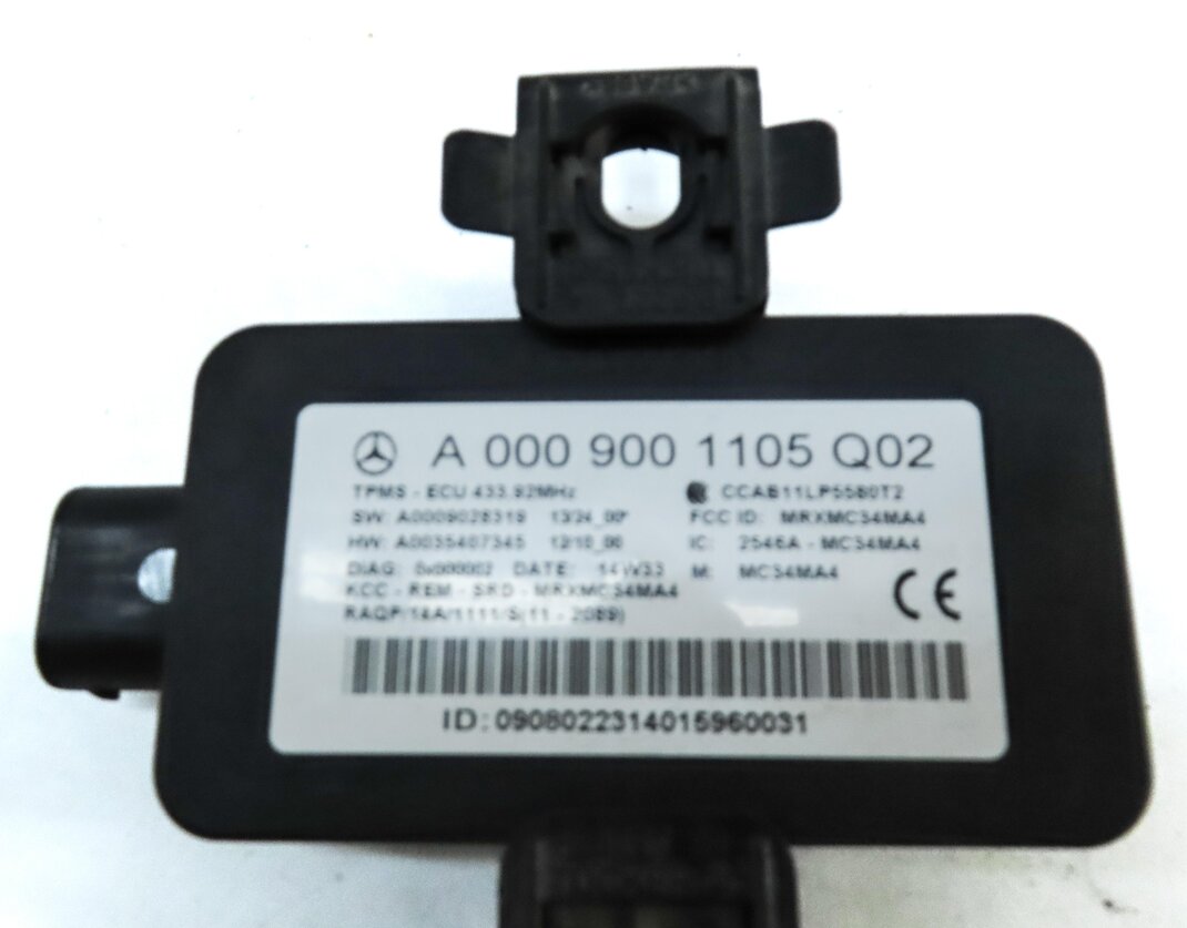 Thumbnail 4: 15-20 MERCEDES C S GLC CLASS W205 W222 TIRE PRESSURE FLAT DETECTION TPMS MODULE