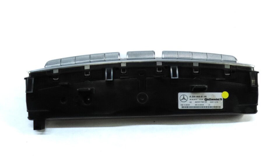 Thumbnail 4: 15-21 MERCEDES C GLC CLASS W205 X253 AC HEATER CLIMATE TEMPERATURE CONTROL PANEL