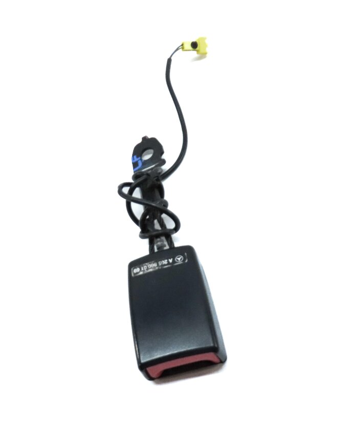 Thumbnail 3: 2015-2021 MERCEDES C GLC (W205 X253) FRONT LEFT DRIVER SEATBELT RECEIVER (BLACK)